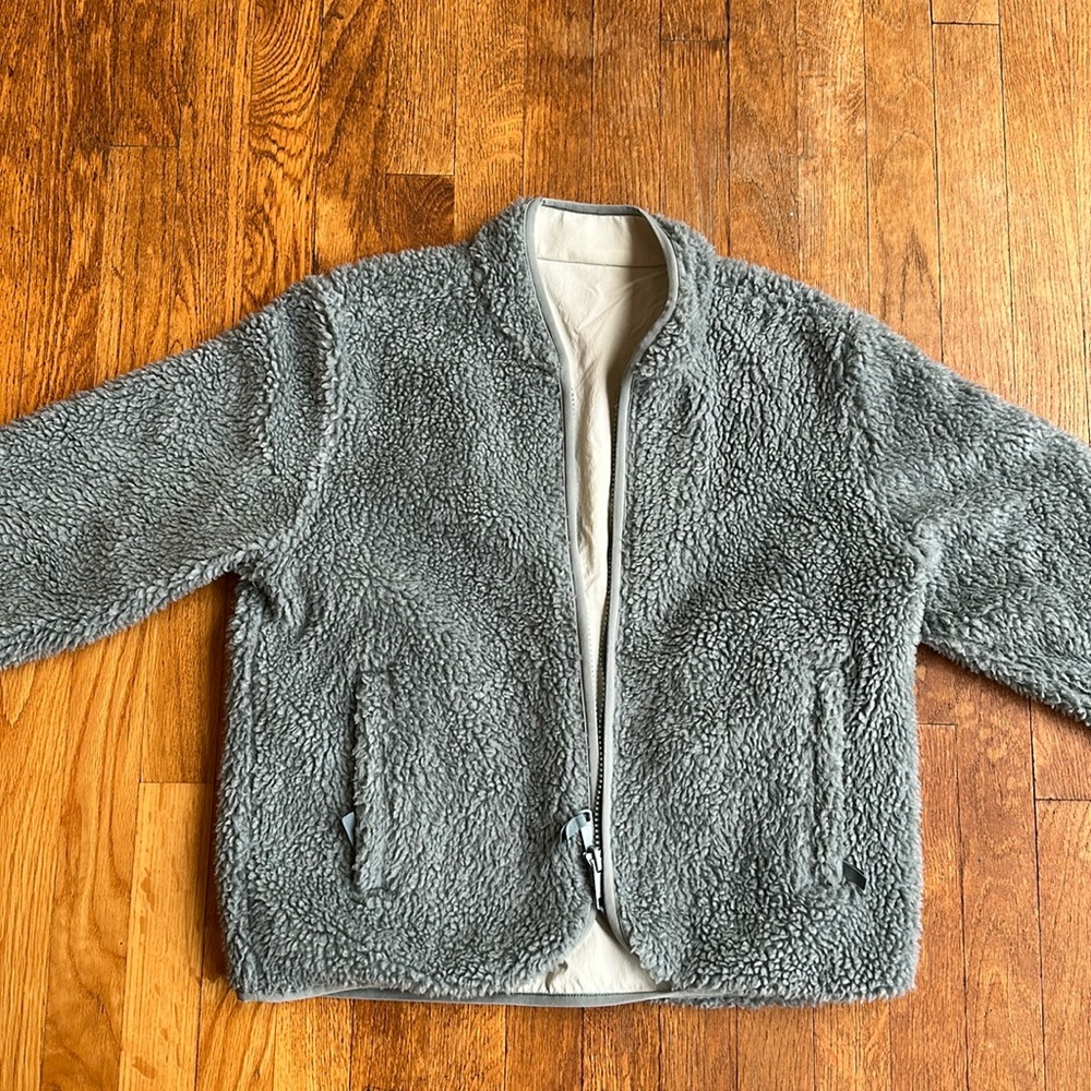 Topo Designs Sherpa jacket, reversible size LG